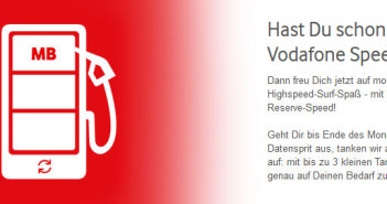 Vodafone SpeedGo Datenautomatik deaktivieren